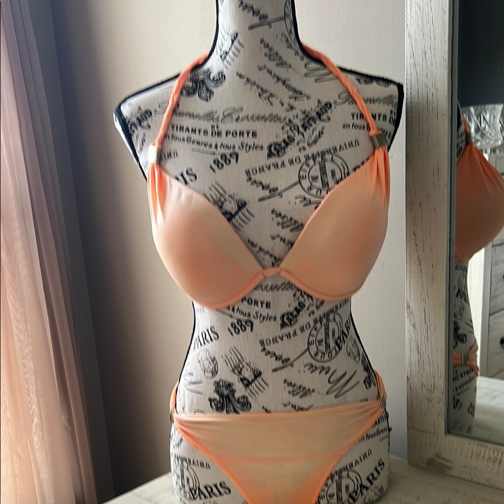 Victoria's Secret Orange Bra Intimates & Sleepwear